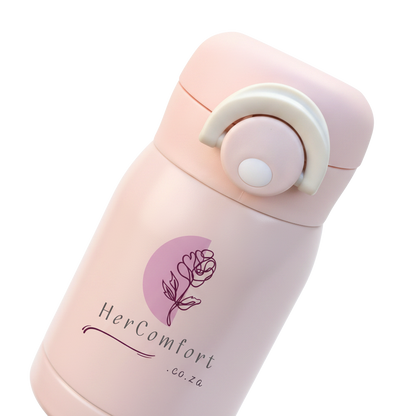 🌸 HerComfort™ Relief Pad & Insulated Bottle Bundle — Warmth & Hydration, Wherever You Go 💧🔥