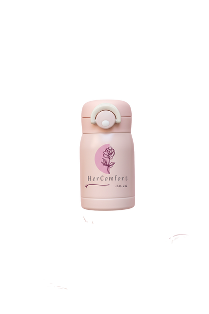 🌸 HerComfort™ Relief Pad & Insulated Bottle Bundle — Warmth & Hydration, Wherever You Go 💧🔥