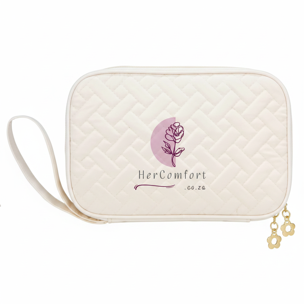 🌸 HerComfort™ Relief Pad & Travel Bag Bundle — Comfort & Convenience, Wherever Life Takes You 👜🔥